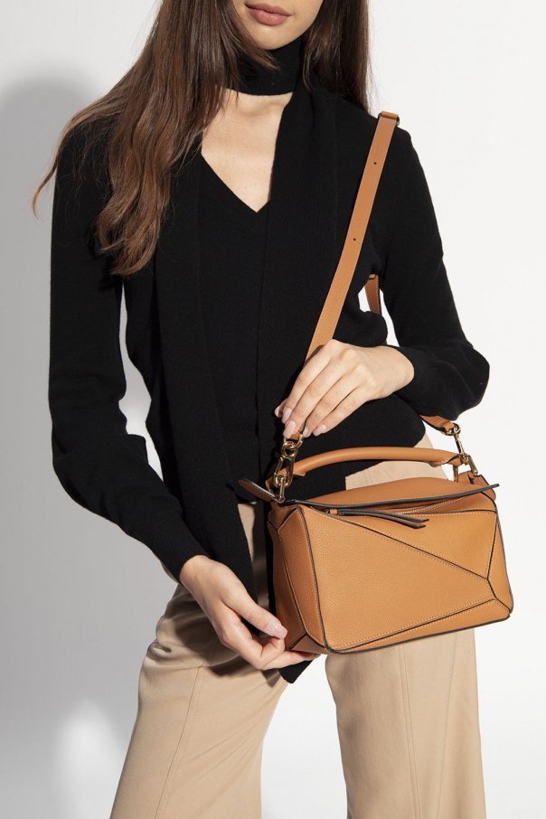 Loewe puzzle bag discount caramel